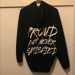 Alphalete Proud but never Satisfied Hoodie!